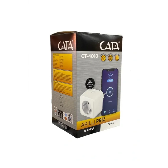 Genel Ürün CT-4010 Akıllı Wifi Priz Uzaktan Kontrol