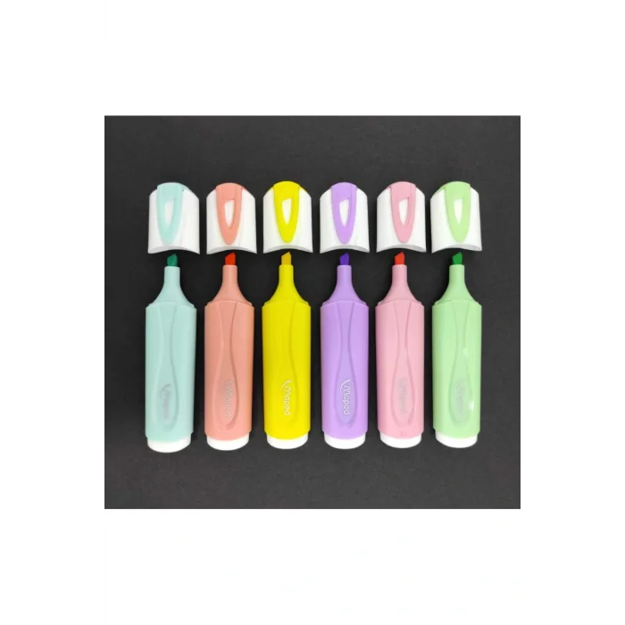 Genel Ürün Fosforlu Kalem Pastel 6 Renk