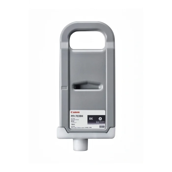 Genel Ürün ® Pfı-703 Bk (PHOTO BLACK) Plotter Orijinal Mürekkep Kartuş 700 Ml. (2963B001)