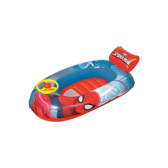 Genel Ürün Örümcek Adam Direksiyonlu Çocuk Deniz Botu 112x71 Cm Marvel Spiderman