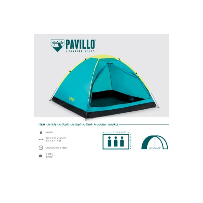 Genel Ürün Pavillo Cooldome 3 Kişilik Çadır