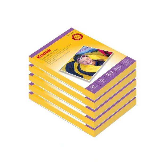 Genel Ürün 230 Gram 10x15 Parlak 5li Paket 500 Adet Inkjet Fotoğraf Kağıdı