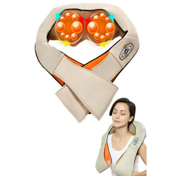 Genel Ürün 2021 Model Ovmalı Isıtmalı Masaj Aleti Boyun Sırt Bel Omuz Tüm Vücut Masaj Cihazı