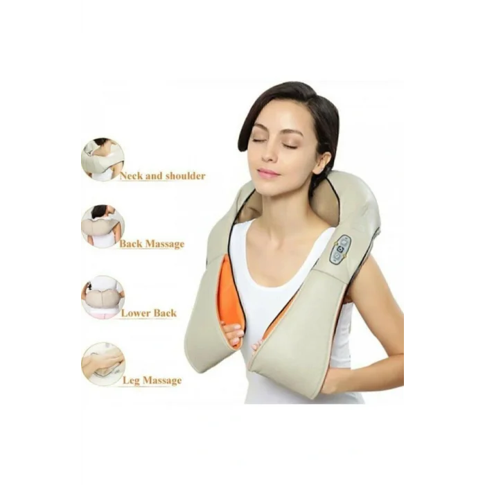 Genel Ürün 2021 Model Ovmalı Isıtmalı Masaj Aleti Boyun Sırt Bel Omuz Tüm Vücut Masaj Cihazı
