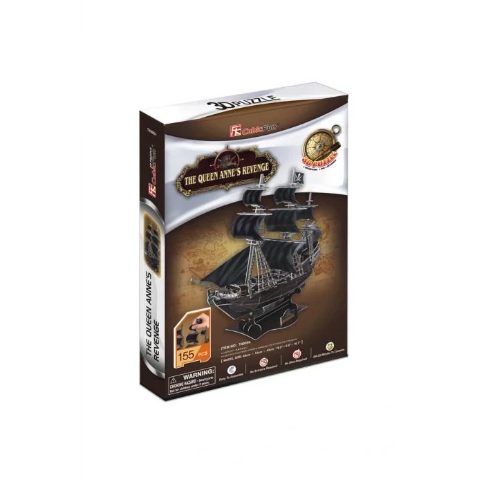 Genel Ürün 3D 155 Parça The Queen Anne’S Revenge Gemi