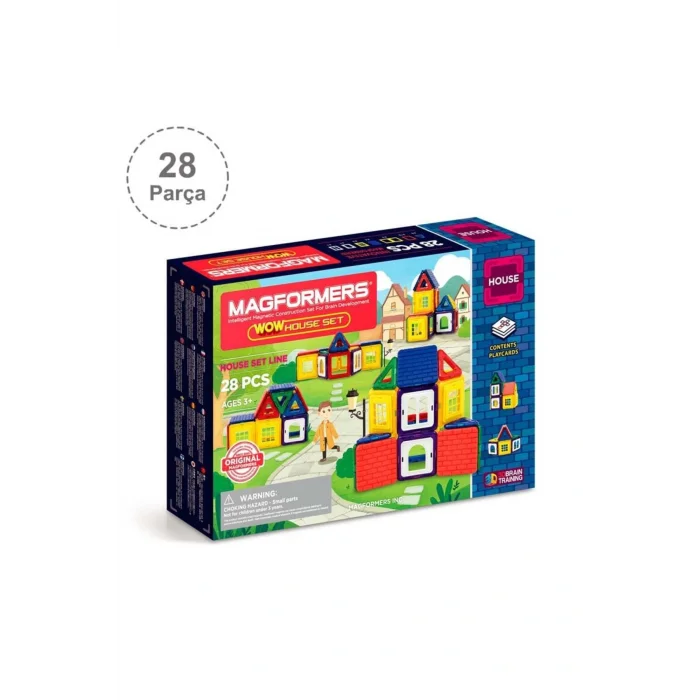 Genel Ürün Mıknatıslı House Set - 28 Parça