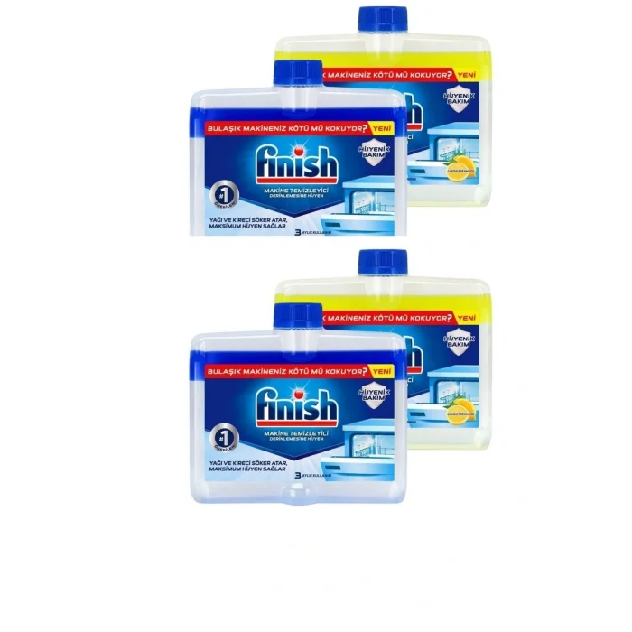 Genel Ürün Bulaşık Makinesi Temizleyici 4 X 250 Ml