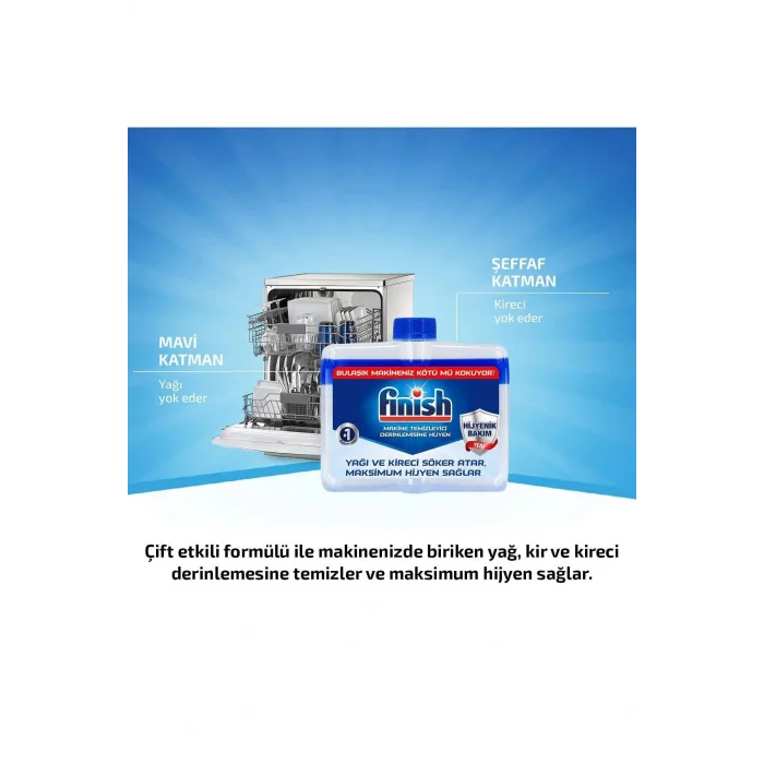 Genel Ürün Bulaşık Makinesi Temizleyici 4 X 250 Ml