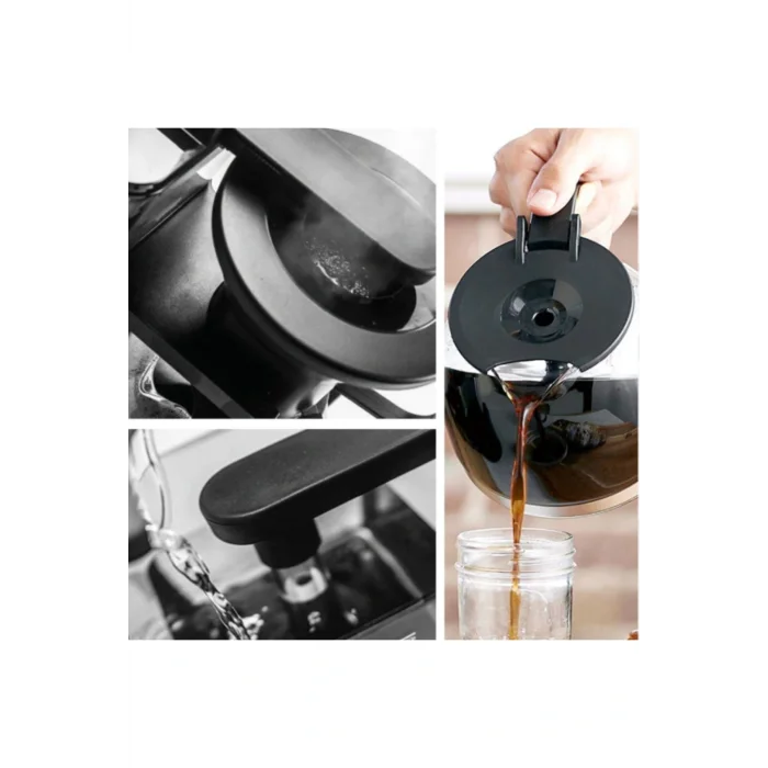 Genel Ürün Kochero Prestijo Filtre Kahve Makinesi / Siyah Black Duşlama Sistemli