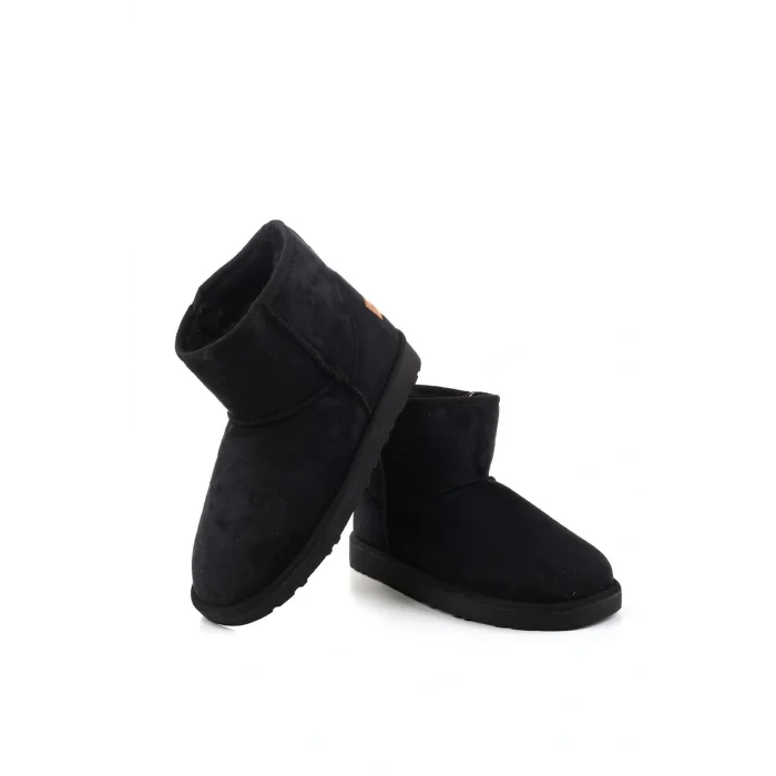 Genel Ürün Pc-52127 Süet Spor Rahat Taban Kürklü Kadın Bot