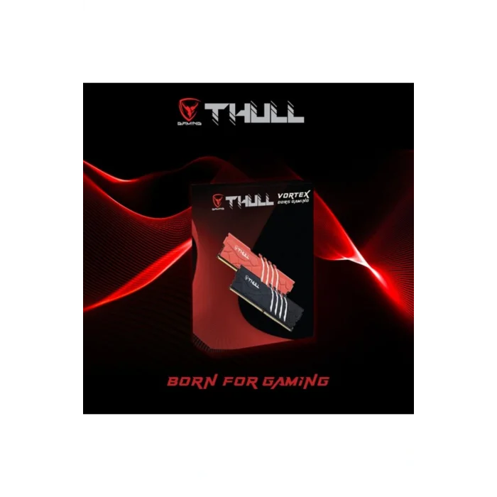Genel Ürün Vortex 64GB Kıts (2X32GB) 6000MHZ CL30 1.3V Red Heatsınk Ddr5 Ram THL-PCVTX4800D5-64G-R