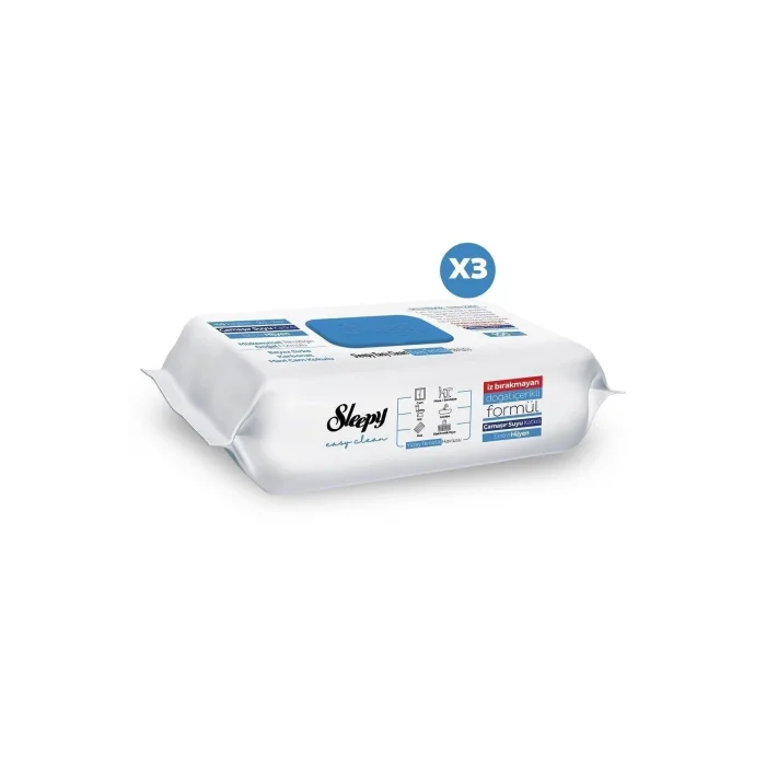 Havlu Easy Clean Çamaşır Suyu Katkılı Yüzey Temizlik Havlusu&Mendili 3x100 (300 Yaprak)