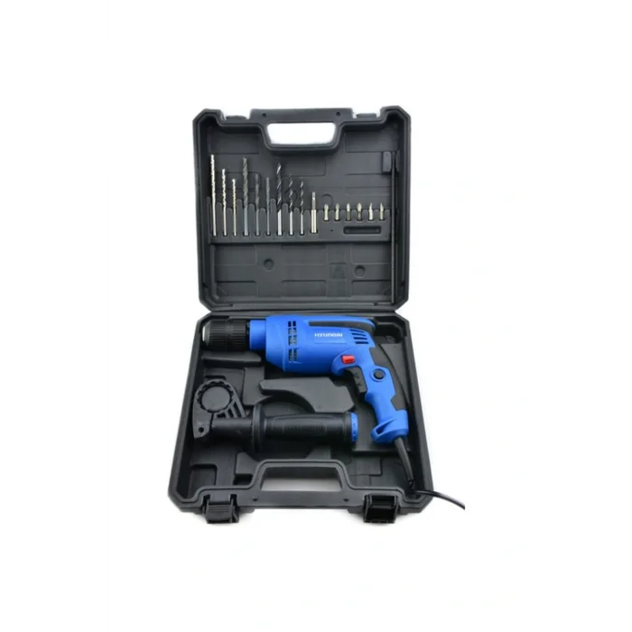 Genel Ürün HP710Set 710W Darbeli Matkap Pls.Çanta+16 Parça Uç Set