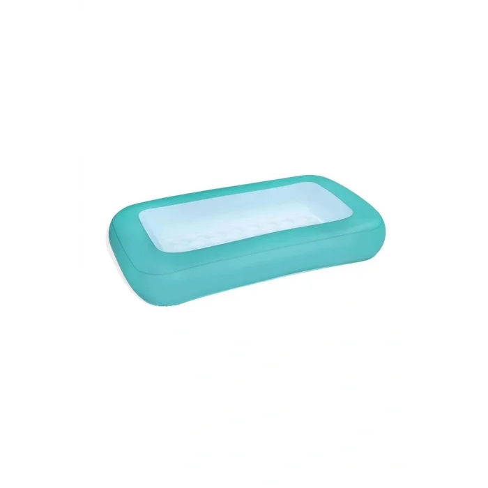 Genel Ürün 165x104x25 cm Şişme Tabanlı Çocuk Havuzu W51115 Turkuaz