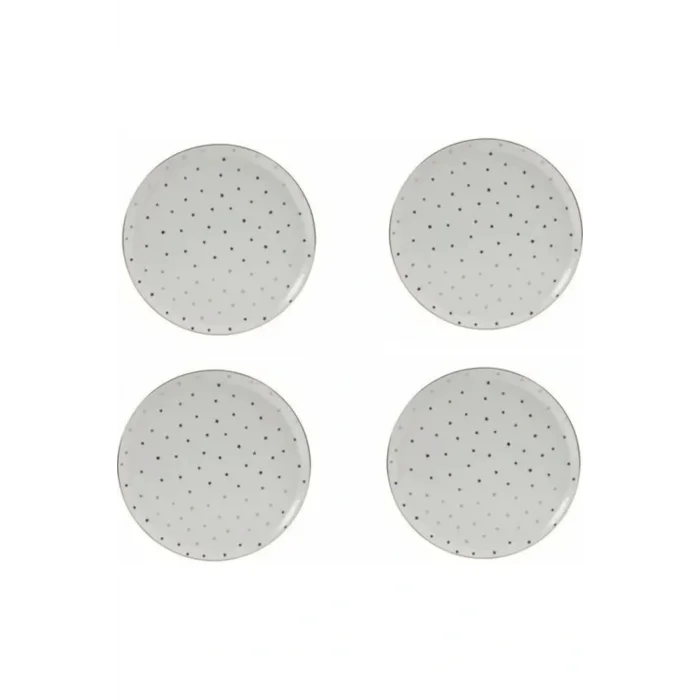 Genel Ürün Forest Yaldızlı Servis Tabağı 28cm 4lü