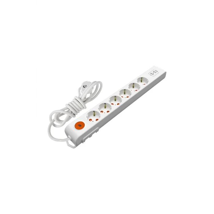 Genel Ürün Ri-Tech 6lı Usb Anahtarlı Topraklı Grup Priz Çocuk Korumalı 1,5 m Kablolu