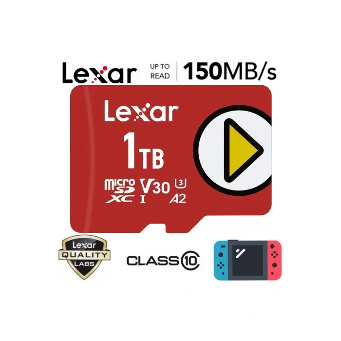 Genel Ürün PLAY Yüksek Hızlı Micro SD Kart - 1 TB (150MB/s)