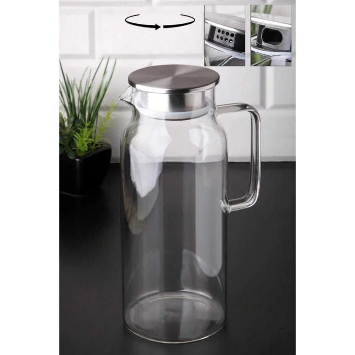 Genel Ürün Borosilikat Cam Sürahi