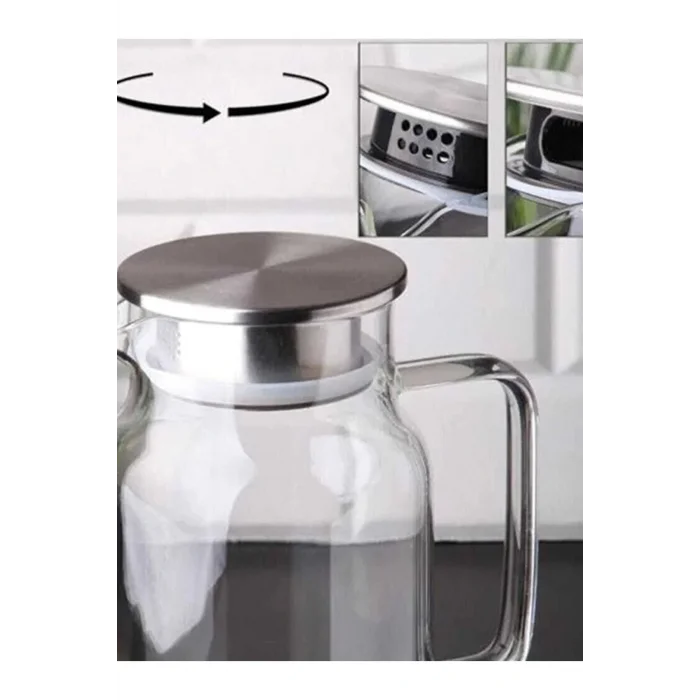 Genel Ürün Borosilikat Cam Sürahi