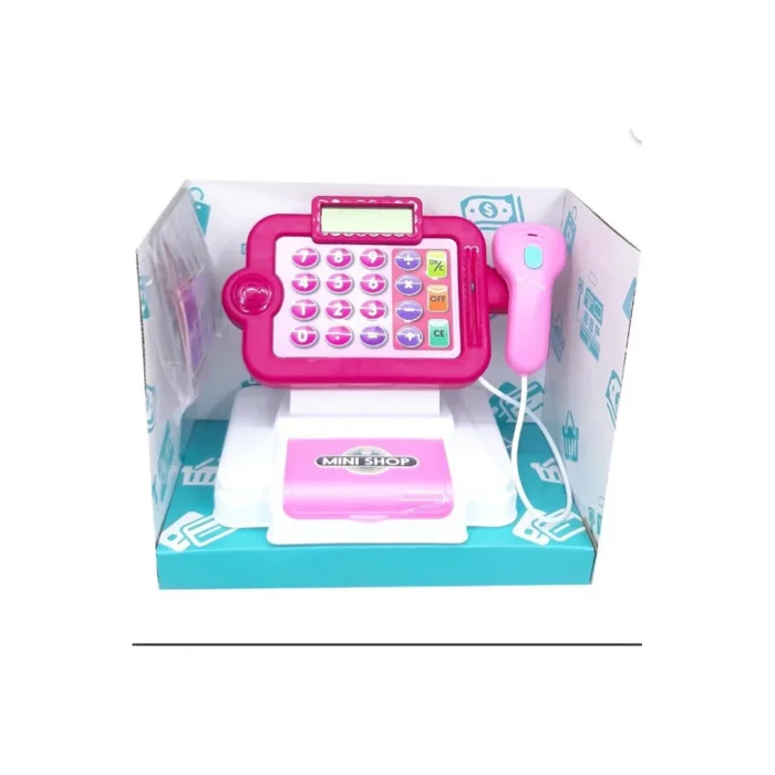 Oyuncak Kutulu Işıklı Sesli Yazar Kasa Oyuncak Seti 66102