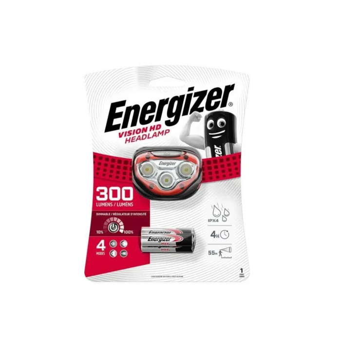 Lamba Vision Hd Headkamp HDB323 3 Led Pilli Kafa Lambası Fener 300 Lm