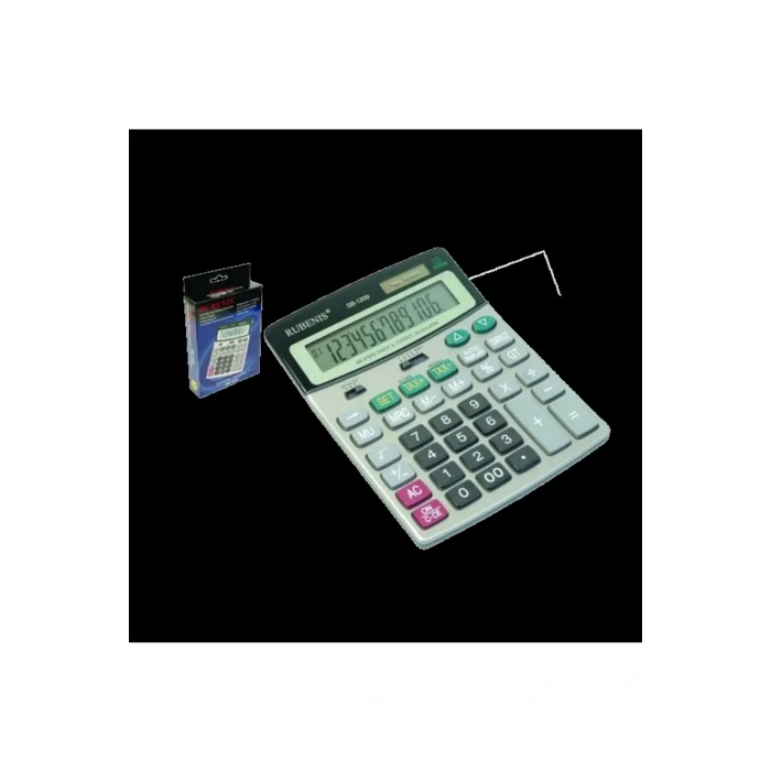 Genel Ürün Hesap Makinesi Masa Üstü 12 Hane Sb 1209 / Rubenis