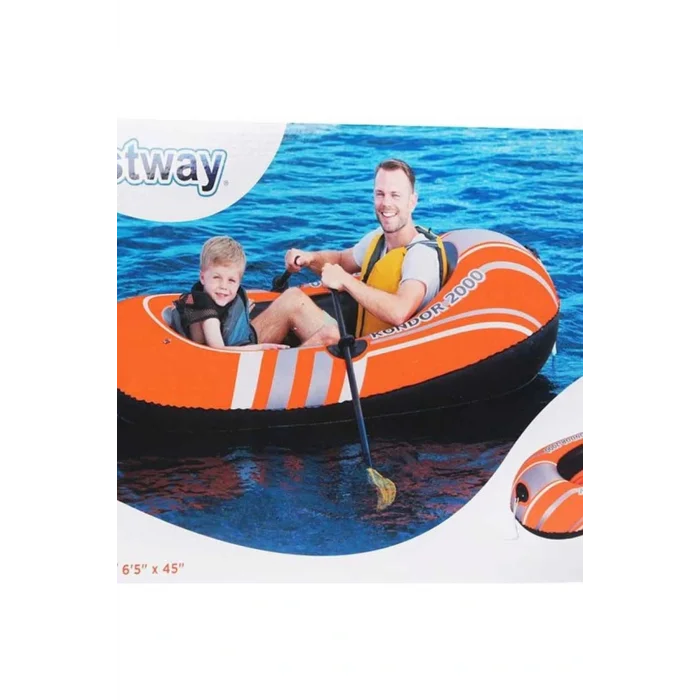 Genel Ürün Kzl- Bw61062 Şişme Bot Pompa Kürek 2 Kişilik 190x114 Cm