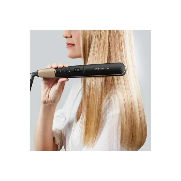 Genel Ürün Express Shine Argan Oil Infuser 8 Sıcaklık Ayarlı 2 in 1 Saç Düzleştirici