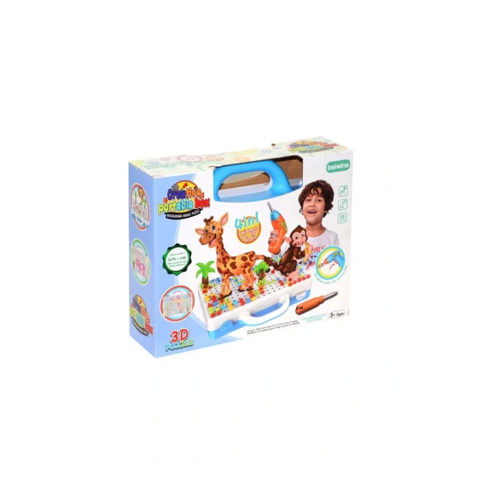 Genel Ürün 3d Matkaplı 239 Parça Creative Puzzle 11b Mozaik Puzzle Çantalı Eğitici 239 Parça