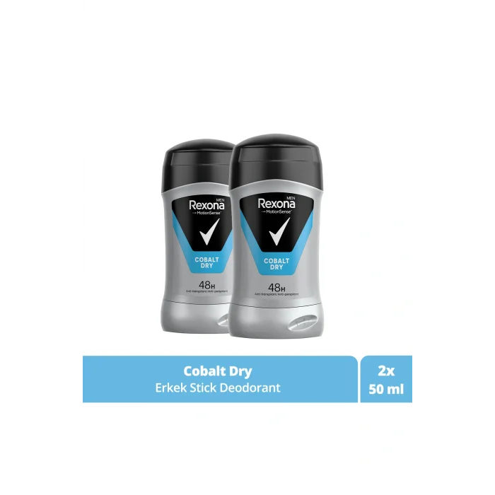 Genel Ürün Men Motionsense Erkek Stick Deodorant Cobalt Dry 50 ml - 2 ADET