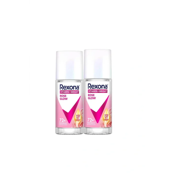 Genel Ürün Vitamin Bright Kadın Roll On Deodorant Rose Glow 45 ml X2