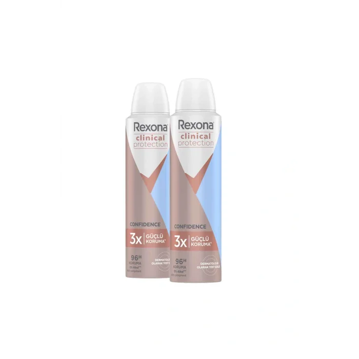 Kol Saati Clinical Protection Kadın Sprey Deodorant Confidence 96 Saat Koruma 150 ml X2