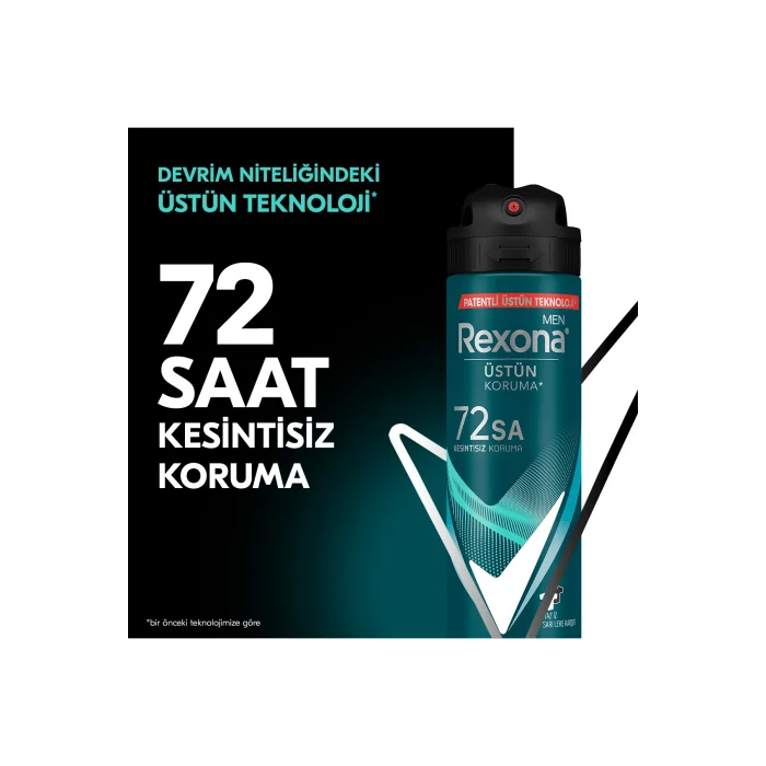 Kol Saati Men Erkek Sprey Deodorant Invisible Ocean Deep 72 Saat Kesintisiz Üstün Koruma 150 ml X3