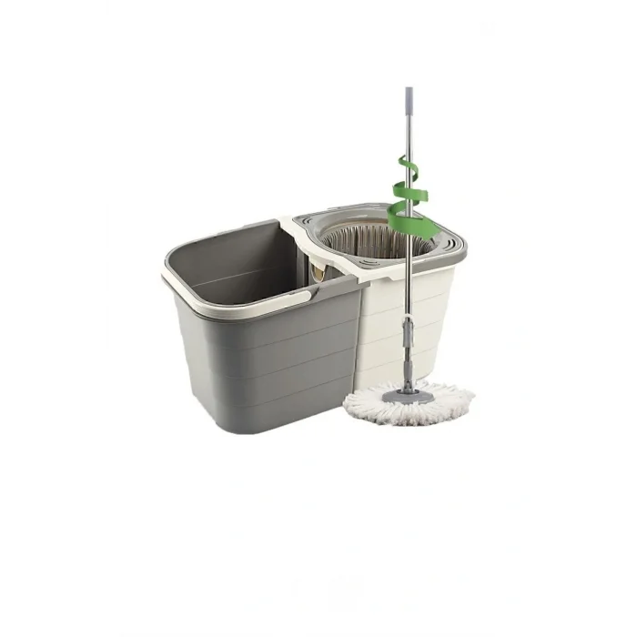Genel Ürün Çilek Double Yer Silme Temizlik Seti Ayrılabilir Çift Hazneli 360 Döner Mop Ve Paspas 19lt