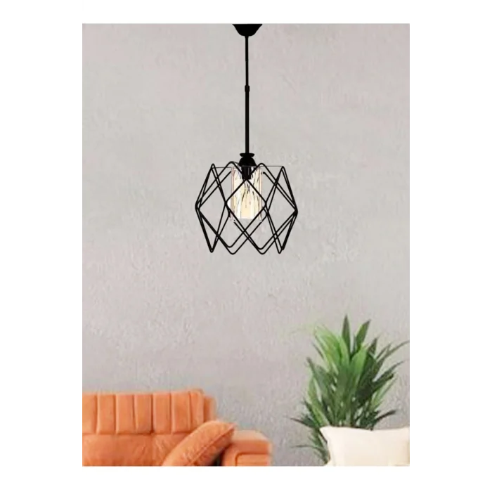 Genel Ürün Trend Siyah Jaka Lüx Sarkıt Avize