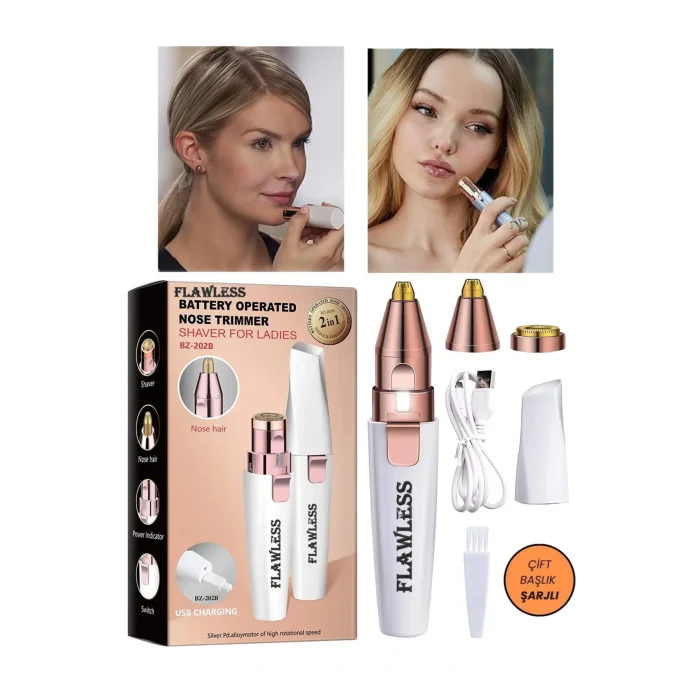 Genel Ürün Yüz Tüy Temizleyici Epilasyon Aleti Şarjlı