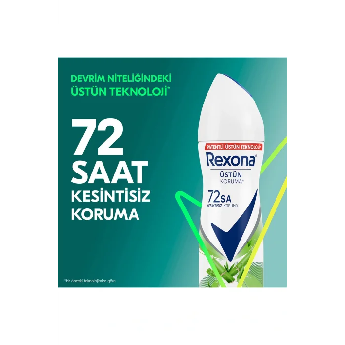 Kol Saati Kadın Sprey Deodorant Bambu & Aloe Vera 72 Saat Kesintisiz Üstün Koruma 150 ml X3