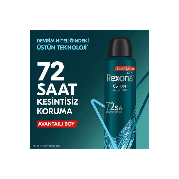 Kol Saati Men Erkek Sprey Deodorant Xtra Cool 72 Saat Kesintisiz Üstün Koruma 200 ml X3
