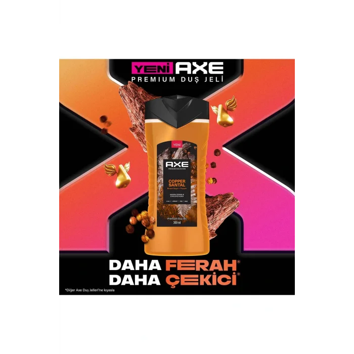 Genel Ürün Premium Collection Duş Jeli Copper Santal 3 In 1 Vücut Saç Yüz 300 ml