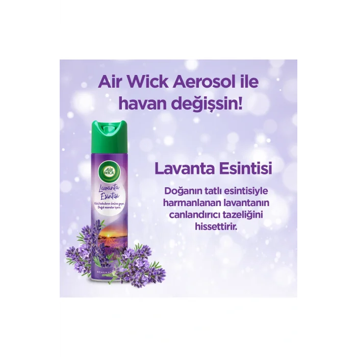 Genel Ürün Sprey, Aerosol Oda Kokusu  Lavanta Esintisi 300 ml 1 Adet