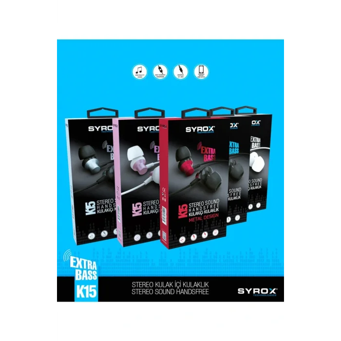 Genel Ürün Stereo Sound Handsfree Kulak İçi Kulaklık