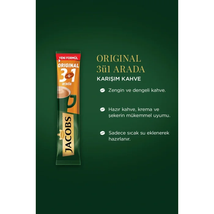 Genel Ürün 3ü 1 Arada Karışım Kahve 80 Adet ( 40lı Kutu X 2)