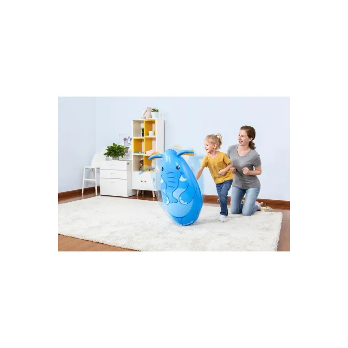 Genel Ürün Bop Bags Fil Desenli Hacıyatmaz 89 Cm Sulu Hacı Yatmaz