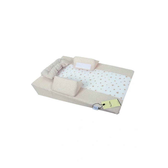 Genel Ürün Yıldızlı Geceler Reflü Yatağı - Ekru