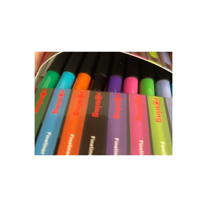 Genel Ürün 10 Renk Keçe Uçlu Fineliner Kalem