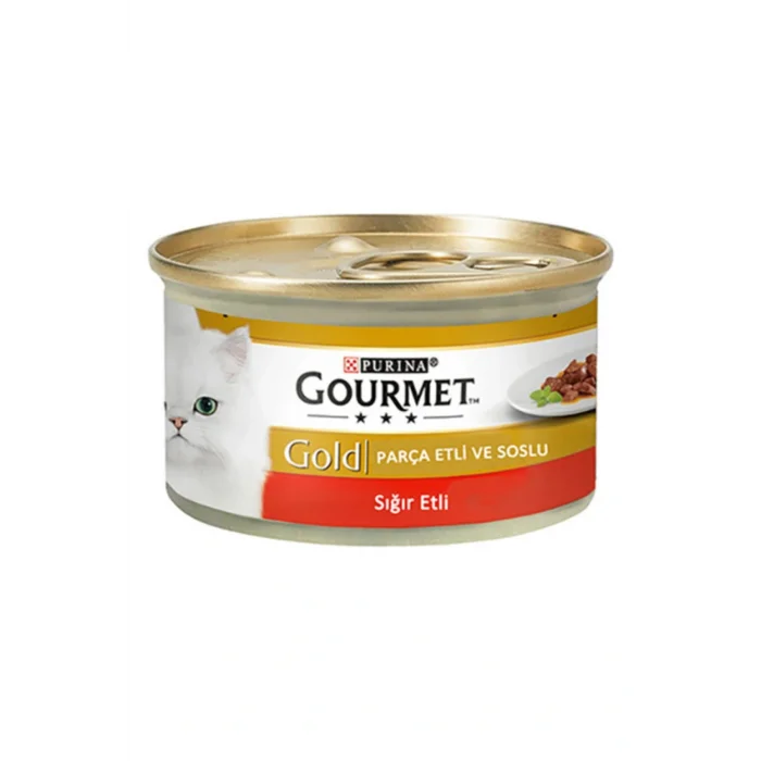 Genel Ürün Sığır Etli Parça Etli Soslu 85 Gr 24 Lü Kedi Konservesi Avantaj Paketi