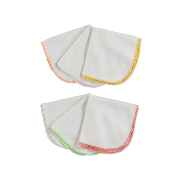 Genel Ürün Bebek Penye Ağız Mendili Interlok 6lı