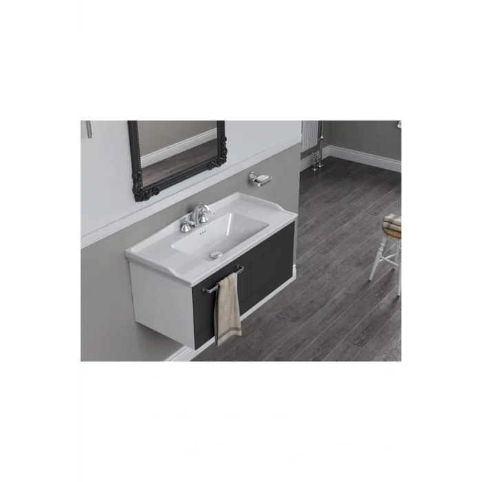 Genel Ürün Cerastyle Turkuaz Kapadokya Etajerli Lavabo 100*48 Cm