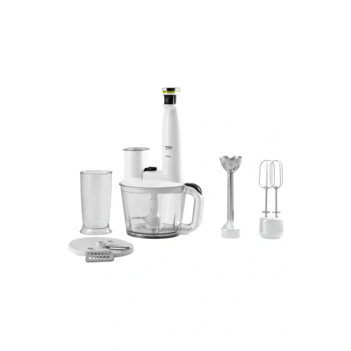 Genel Ürün Rhb 5050 Floral 1500 W Mikser & Blender Seti Beyaz