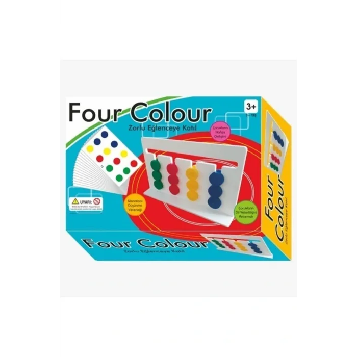Oyuncak 5x Adet Four Colour Eğlenceli Hediyelik Kutulu Oyuncak-rubik Abaküs Montessori-hafıza Oyunu-hediyeli